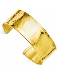 Leslies Sterling Silver Yellow Cuff Bangle