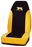 Yellow R Racing Universal-Fit Bucket Seat Cover
