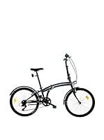 Girardengo Bicicleta Acero Plegable Unisex Negro
