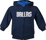 Dallas Mavericks Youth Full-Zip Hooded Sweatshirt