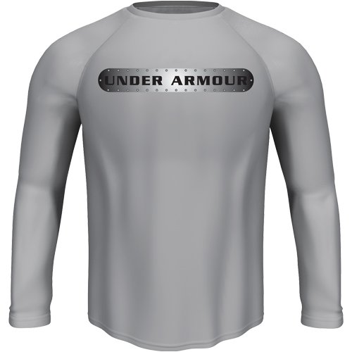 Buy Under Armour Long Sleeve Metal Plate Tee Youth