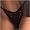 498(G-String)-Black
