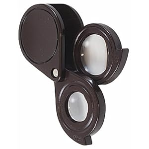 【クリックで詳細表示】コンテック 【MAFYLASS ルーペコレクション 調べるシリーズ】 精密二重鏡 (ブラウン) LP-30G