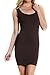 M. Rena Women's Tank Tunic Dress-One Size Fits Most-Brown