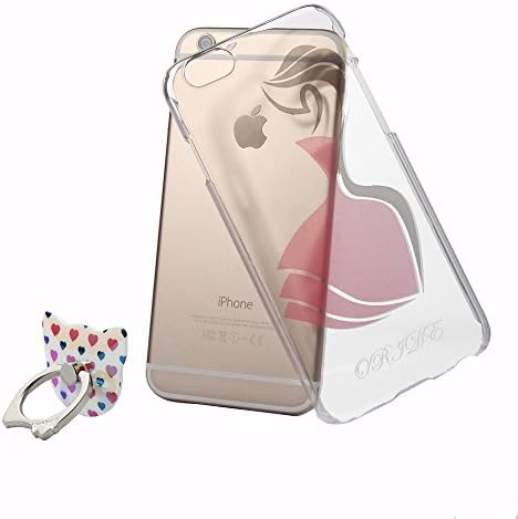 iPhone 6/6s Case, Ultra Slim, Smart Color Changing, Transparent PC Premium TempSmart Phone Case for iPhone 6/6s(4.7 Inch) "The Red Woman"-Clear[WARNS YOU IF YOUR PHONE IS TOO HOT TO USE]