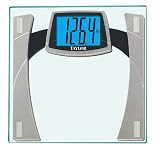 Taylor Tempered Glass Scale with Huge Lighted Readout, 3.8 Inches x 2.6 Inches