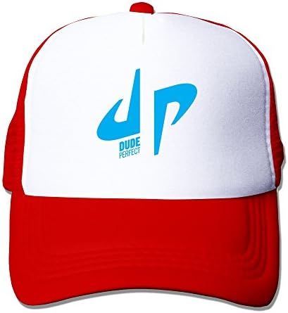 Sport Hat Custom Cap DP Logo Dude Perfect Baseball Red
