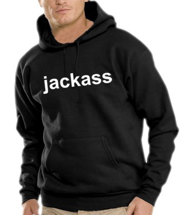 Touchlines Herren Kapuzen Sweatshirt Jackass, black, L, B7119 Preisvergleich