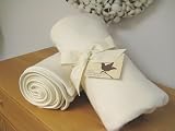 Silk and Fleece Throw Blanket