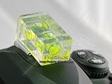 Fotodiox Camera Hot Shoe Double Axis Bubble Level, for Nikon Canon Sony, Minolta, Pentax, Olympus Cameras