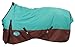 Tough 1 600 Denier Waterproof Horse Sheet, Turquoise/Brown, 75-Inch