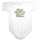 Baby Bodysuit White  Dutch Antillean Special Edition / Golden Transfer  Netherlands Antilles Country