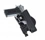 Fobus Roto Tactical Speed Paddle Holster Glock 19,23,32, S&W 99 Compact, M&P Compact holds Handgun with Laser or Light Right Hand