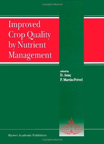 Improved Crop Quality by Nutrient Management (Developments in Plant and Soil Sciences)