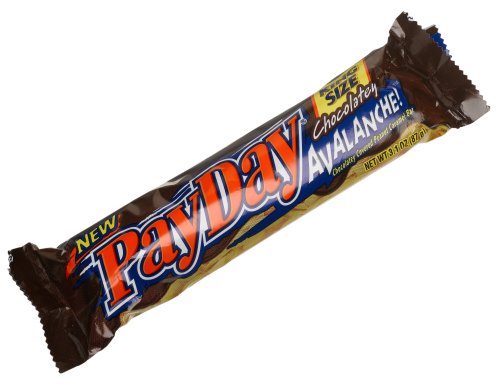Payday Chocolatey Peanut Caramel King Size, 3.1-Ounce Packages (Pack of 18) by Hershey