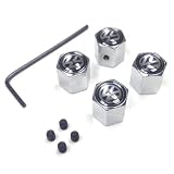 VCD VW Valve Caps - Black / Silver (13)