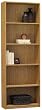 5-Shelf Book Case in Oak Finish By Ameriwood Furniture