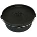 Cast Iron Camp Pot W/ No Legs 6 Qt.