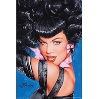 Olivia Bettie Page Eyes Art Print Poster
