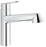 グローエ(GROHE) EURODISC COSMOPOLITAN ユーロディスク コスモポリタン  シングルレバーキッチン混合栓 3225720J + 水栓クロス(グローエジャパン公式・ 日本規格適