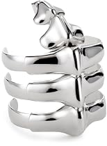 nOir "Fantasia" Dinosaur Cuff Bracelet