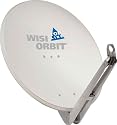 85cm Alu-Offsetantenne Metall AZ Halter WISI-OA85I