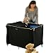 SnoozeShade Cot - blackout blind for standard travel cots (and continental cots that take 120cm x 60cm mattress)