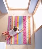 Flower Strips Rug