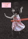 Die-Cut Granddaughter W/ Hula Hoop