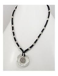 Cotton Waxed Thread Necklace In 97