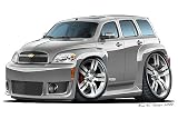 HUGE Chevrolet HHR SS Turbo car Wall Graphic *Original Art* Decal Sticker Home Game Room Decor 48