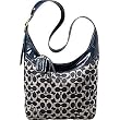Coach Bleecker Denim Signature Patent Leather Sophie Shoulder/crossbody 12576
