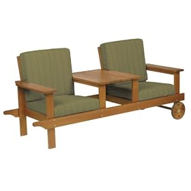 Arboria 8803395 Idlewild Outdoor Wood Lakeside Lounge