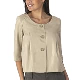 Mossimo Black: Cropped Shimmer Jacket - Champagne