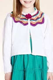 Autograph Pure Cotton Crochet Knit Cardigan [T77-5388E-Z]