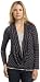 Splendid Women's Venice Stripe Loop Cardigan,Carbon,X-Small