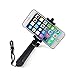 Selfie Stick,Premium Quality Bluetooth Self-portrait Monopod from Xtreme Accessories,pocket size with FREE Waterproof Storage Pouch (Black)
