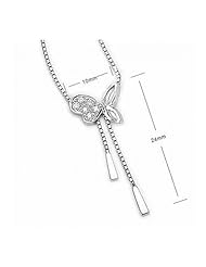 Dancing Butterfly - Diamond And 18K White Gold Pendant