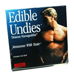 Edible Underwear Men's Strawberry Chocolate