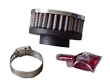 K&N RC-0170 Universal Chrome Filter