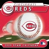 CINCINNATI REDS 2009 MLB Daily Desk 5 x 5 BOX CALENDAR