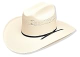 Western Express Bangora Vented Straw Cowboy Hat