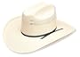 Western Express "Bangora" Vented Straw Cowboy Hat, 6-7/8