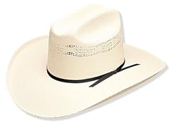 Western Express "Bangora" Vented Straw Cowboy Hat