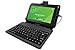 IdeaUSA 7in Tablet Case Blk W/ Keyboard