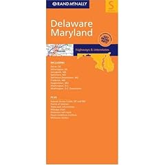 Rand McNally State Map Delaware / Maryland (Rand McNally Folded Map: States)
