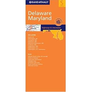 Rand McNally Delaware Maryland (Rand McNally Folded Map: States) by Rand McNally and Company