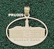 Princeton Univ Pierced Nassau Hall Charm/Pendant