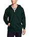 Hanes Men's Full Zip Ultimate Heavyweight Hoodie, Deep Forest, Medium