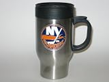 NEW YORK ISLANDERS 16 oz. Logo Stainless Steel TRAVEL MUG